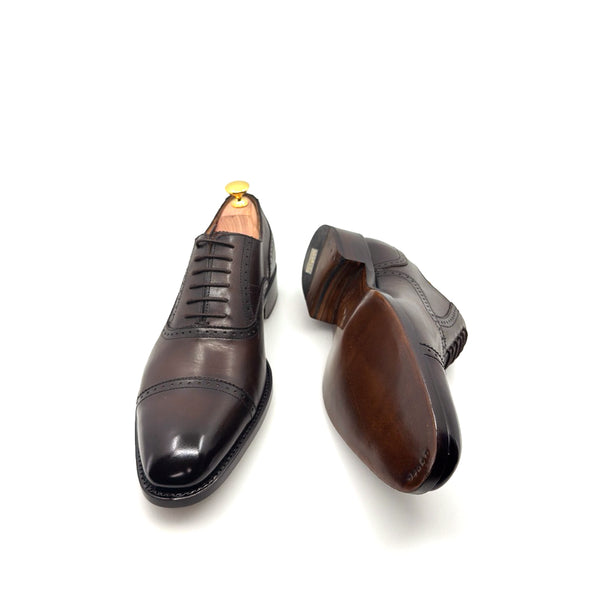 Ugo Vasare Calfskin Oxford - Brown