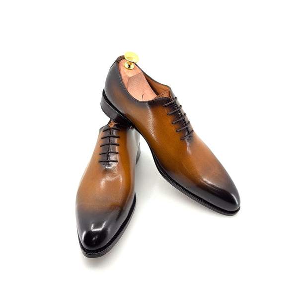 Ugo Vasare Leather Oxford - Caramel