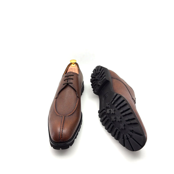 Ugo Vasare Jayden Pebble Grain Oxford - Tan