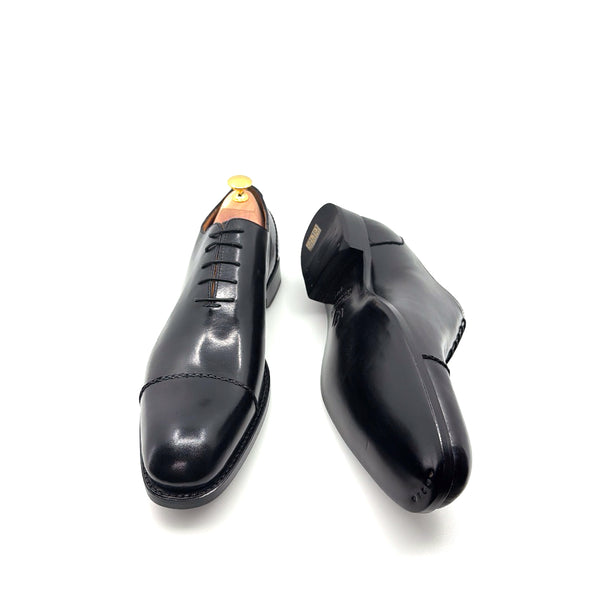 Ugo Vasare Henry Leather Shoe - Black