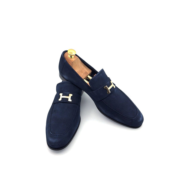 C Collection Suede H Loafer - Blue