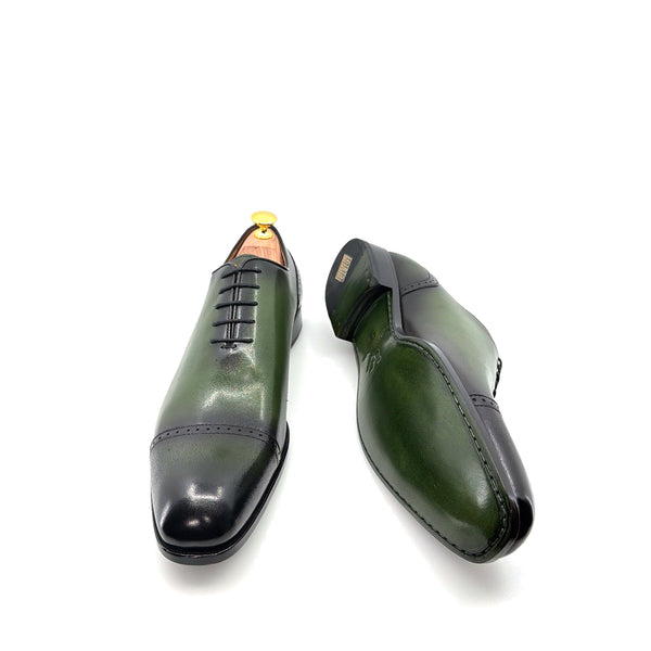 Ugo Vasare Calfskin Oxford - Green