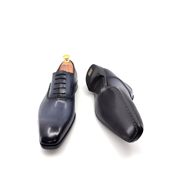 Ugo Vasare Leather Oxford - Grey