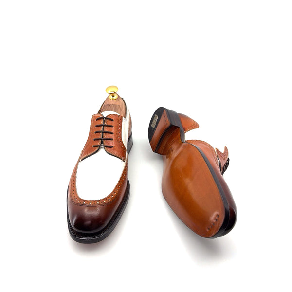 Ugo Vasare Colin Calfskin Oxford - Camel/Cream