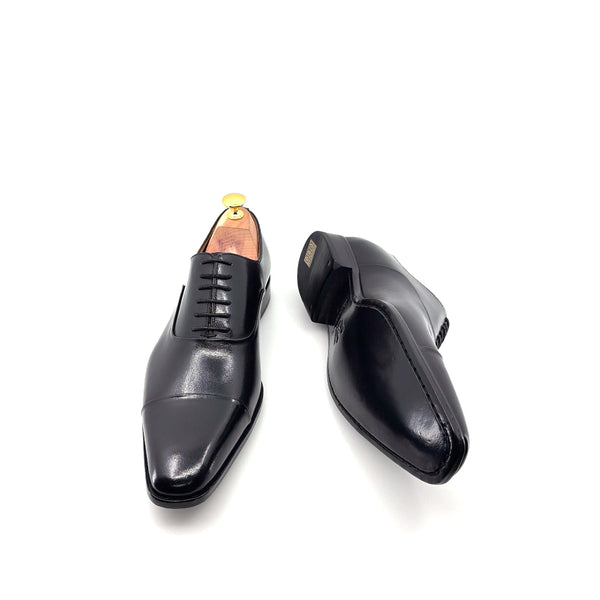 Ugo Vasare New Orleans Leather Shoes - Black
