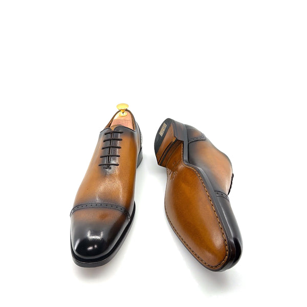 Ugo Vasare Calfskin Oxford - Camel