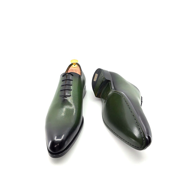 Ugo Vasare Leather Oxford - Green
