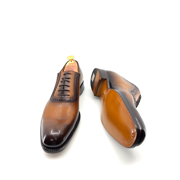 Ugo Vasare Calfskin Oxford - Camel