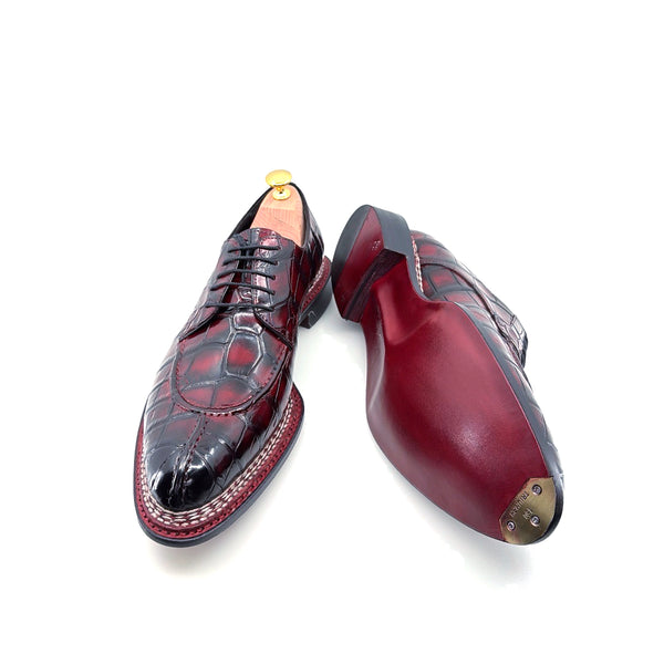 Maurice Custom Alligator Collab with Mr.Floyd - Oxford Burgundy