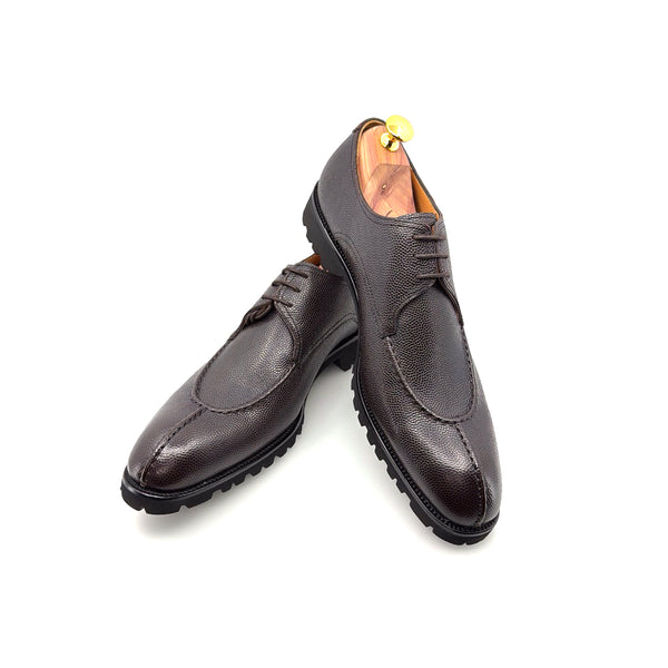 Ugo Vasare Jayden Pebble Grain Oxford - Brown