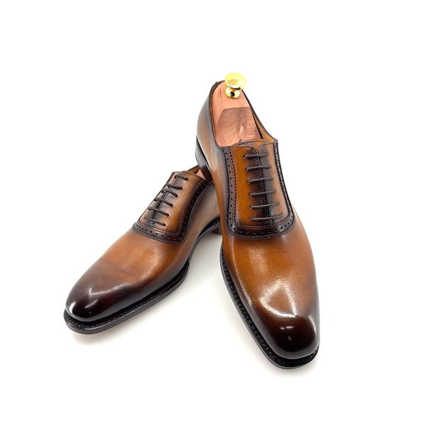 Ugo Vasare Calfskin Oxford - Camel