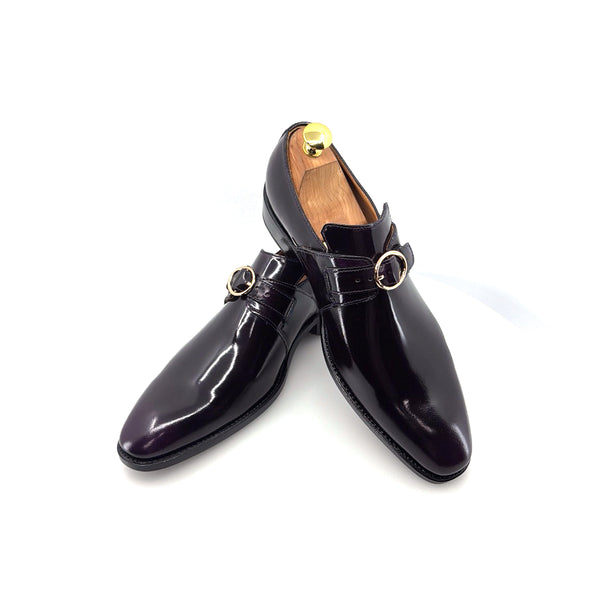 Ugo Vasare Patent Leather Slip-On - Purple