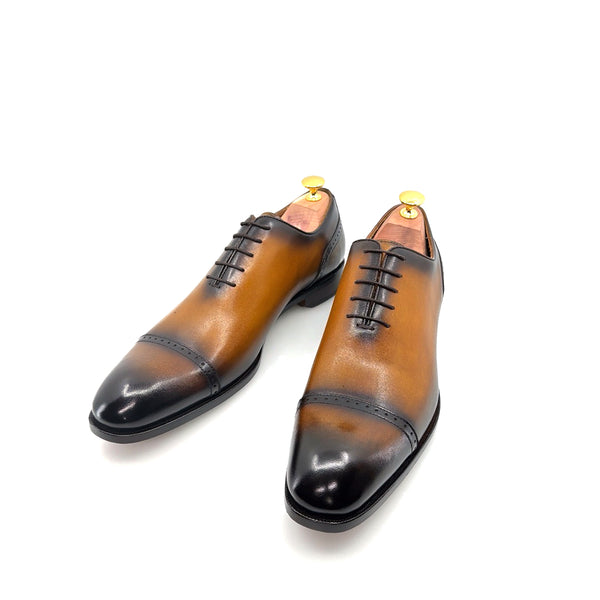 Ugo Vasare Calfskin Oxford - Camel
