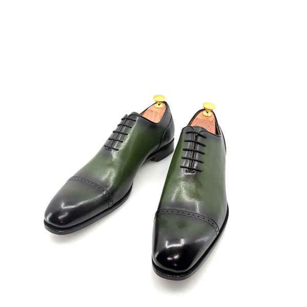 Ugo Vasare Calfskin Oxford - Green