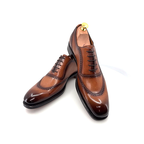 Ugo Vasare Charlton Calfskin Oxford - Walnut