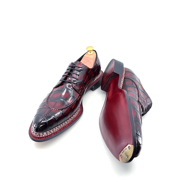 Maurice Custom Alligator Collab with Mr.Floyd - Oxford Burgundy