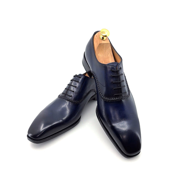 Ugo Vasare Leather Oxford - Navy