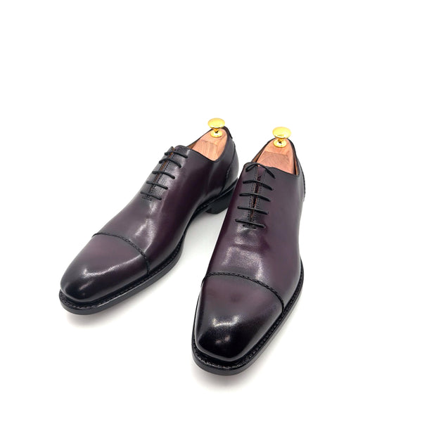 Ugo Vasare Henry Leather Shoe - Purple