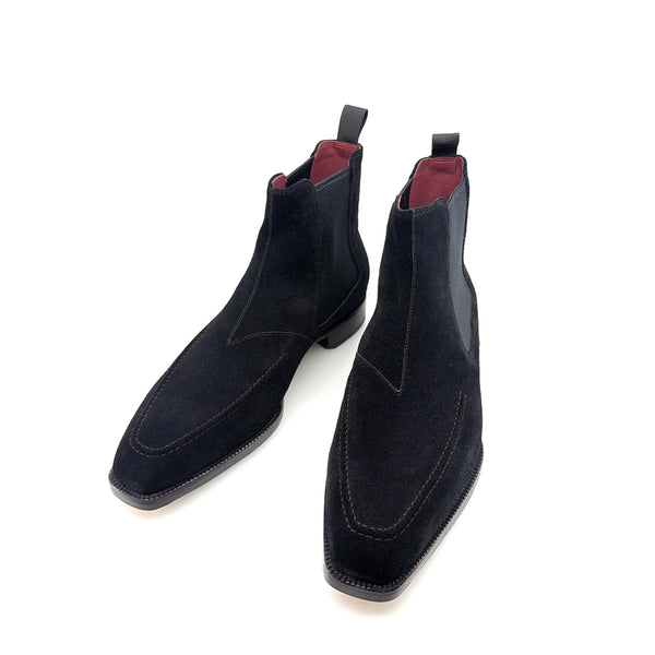 Maurice Suede Boot - Black