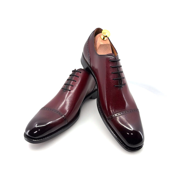 Ugo Vasare Anthony Calfskin Oxford - Burgundy