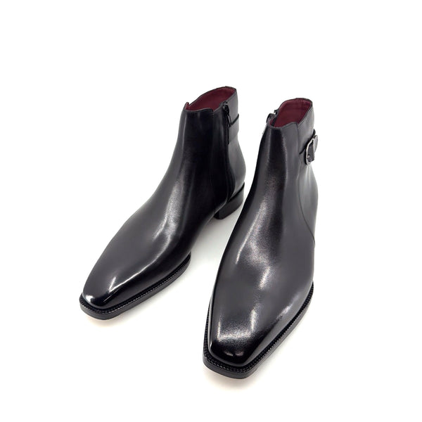 Maurice Leather Boot - Black