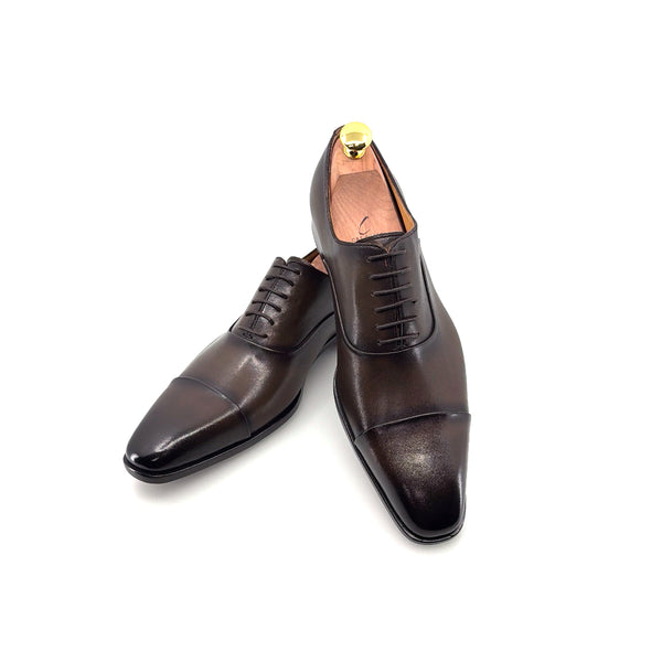 Ugo Vasare New Orleans Leather Shoes - Brown