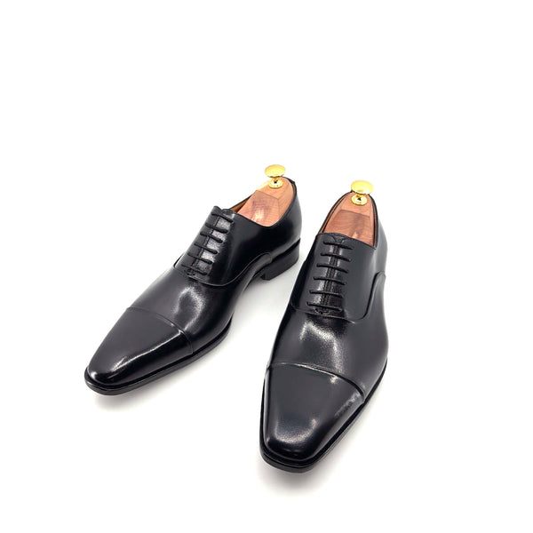 Ugo Vasare New Orleans Leather Shoes - Black
