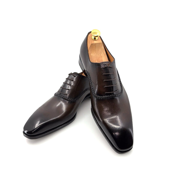 Ugo Vasare Leather Oxford - Brown