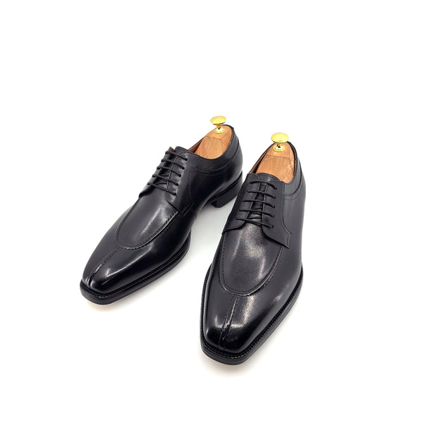 Maurice Leather Lace-Up Oxford - Black