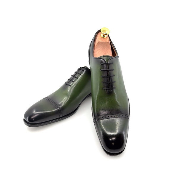 Ugo Vasare Calfskin Oxford - Green
