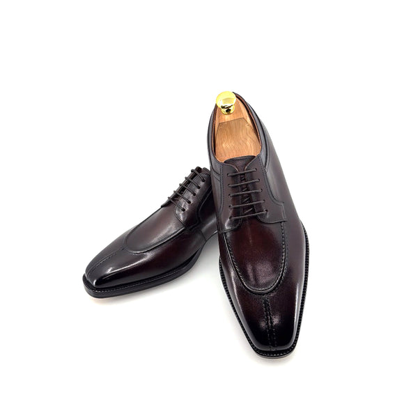 Maurice Leather Lace-Up Oxford - Brown