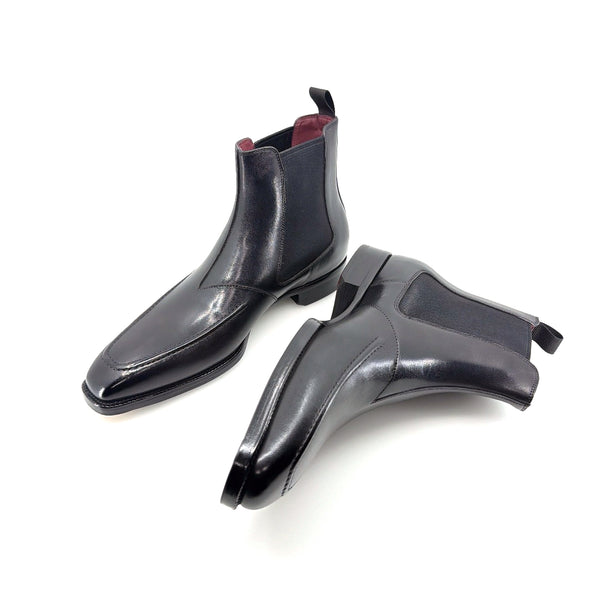 Maurice Leather Boot - Black