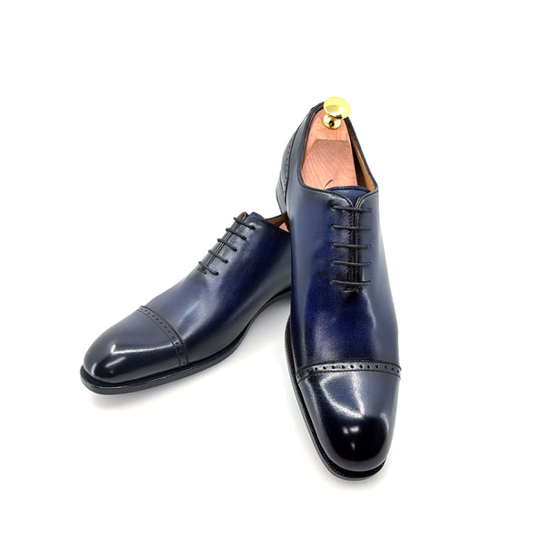 Ugo Vasare Calfskin Oxford - Navy
