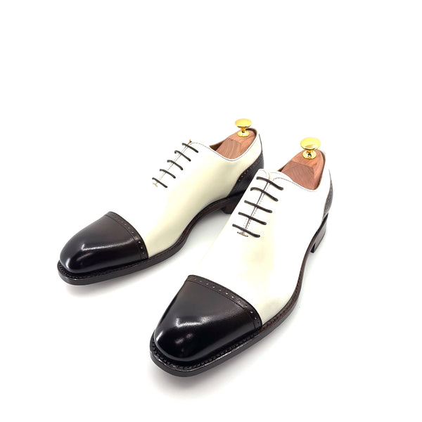 Ugo Vasare Anthony Calfskin Oxford - Brown/Bone
