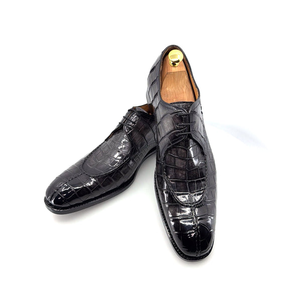 Ugo Vasare Jayden Alligator Shoe - Grey
