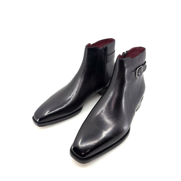 Maurice Leather Boot - Black