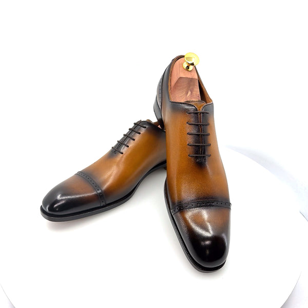 Ugo Vasare Calfskin Oxford - Camel