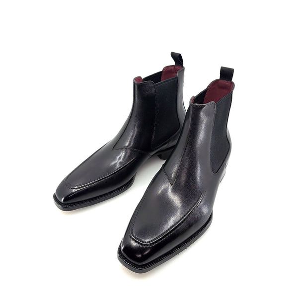 Maurice Leather Boot - Black