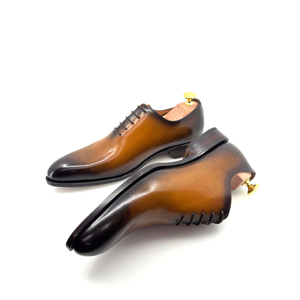 Ugo Vasare Leather Oxford - Caramel