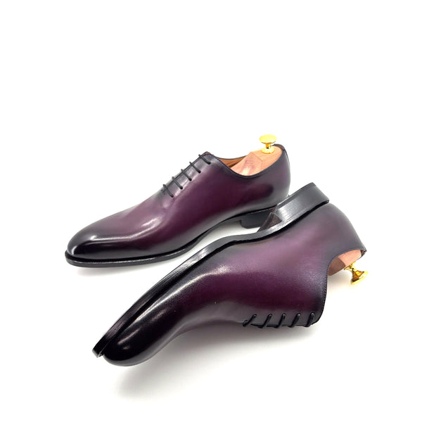 Ugo Vasare Leather Oxford - Purple