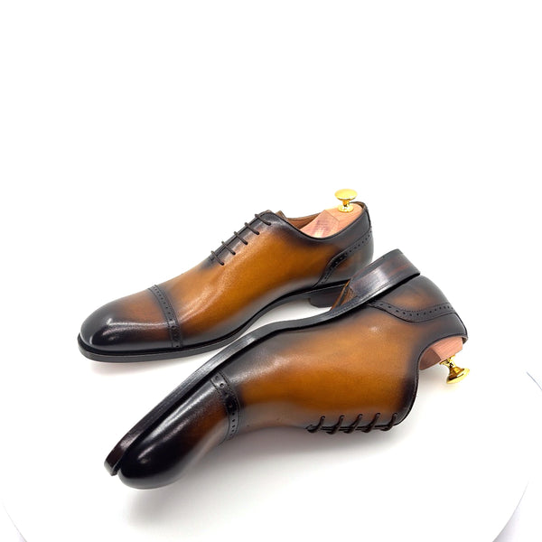Ugo Vasare Calfskin Oxford - Camel