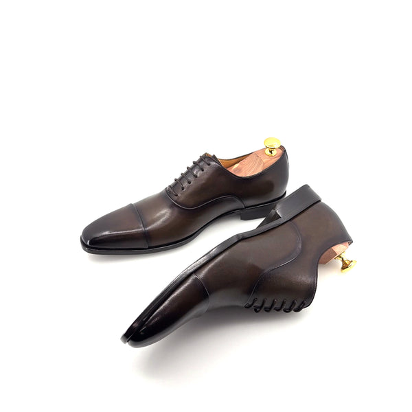 Ugo Vasare New Orleans Leather Shoes - Brown