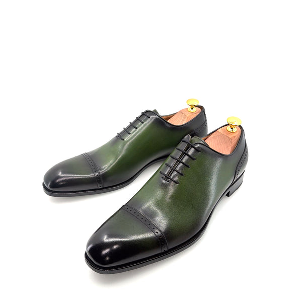 Ugo Vasare Calfskin Oxford - Green