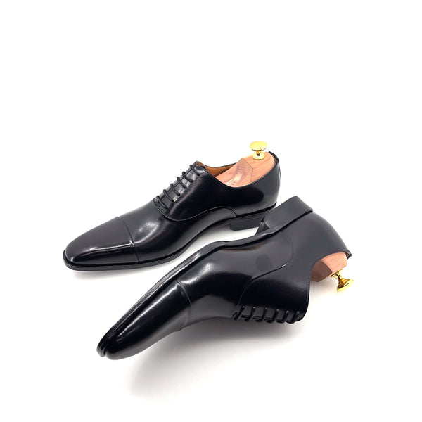 Ugo Vasare New Orleans Leather Shoes - Black