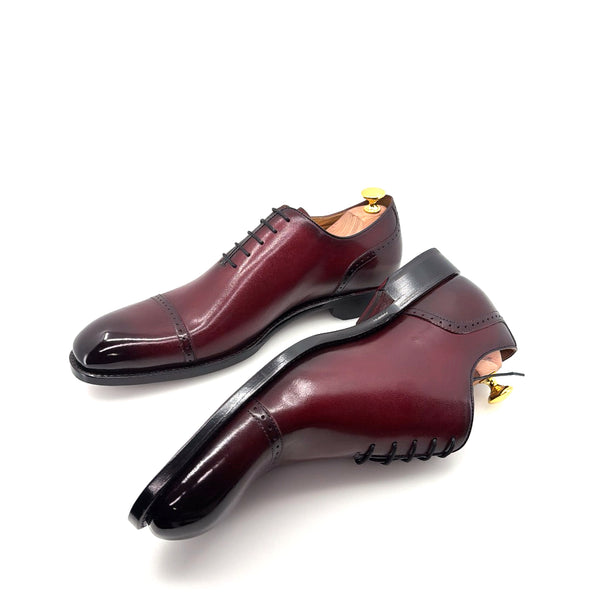Ugo Vasare Anthony Calfskin Oxford - Burgundy