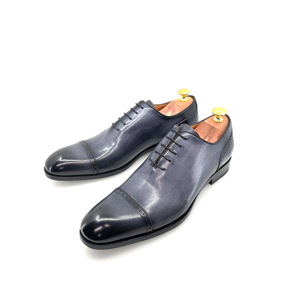 Ugo Vasare Calfskin Oxford - Grey