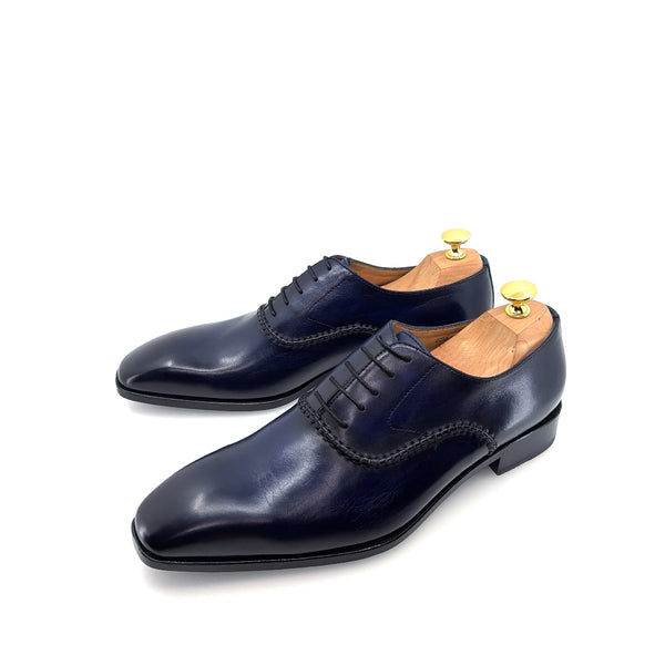 Ugo Vasare Leather Oxford - Navy