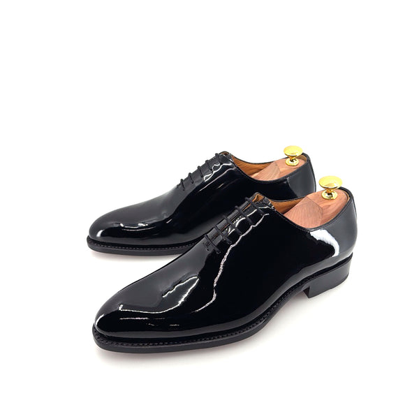 Ugo Vasare Patent Leather Oxford - Black