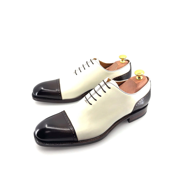 Ugo Vasare Anthony Calfskin Oxford - Brown/Bone