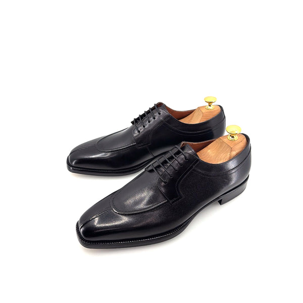 Maurice Leather Lace-Up Oxford - Black